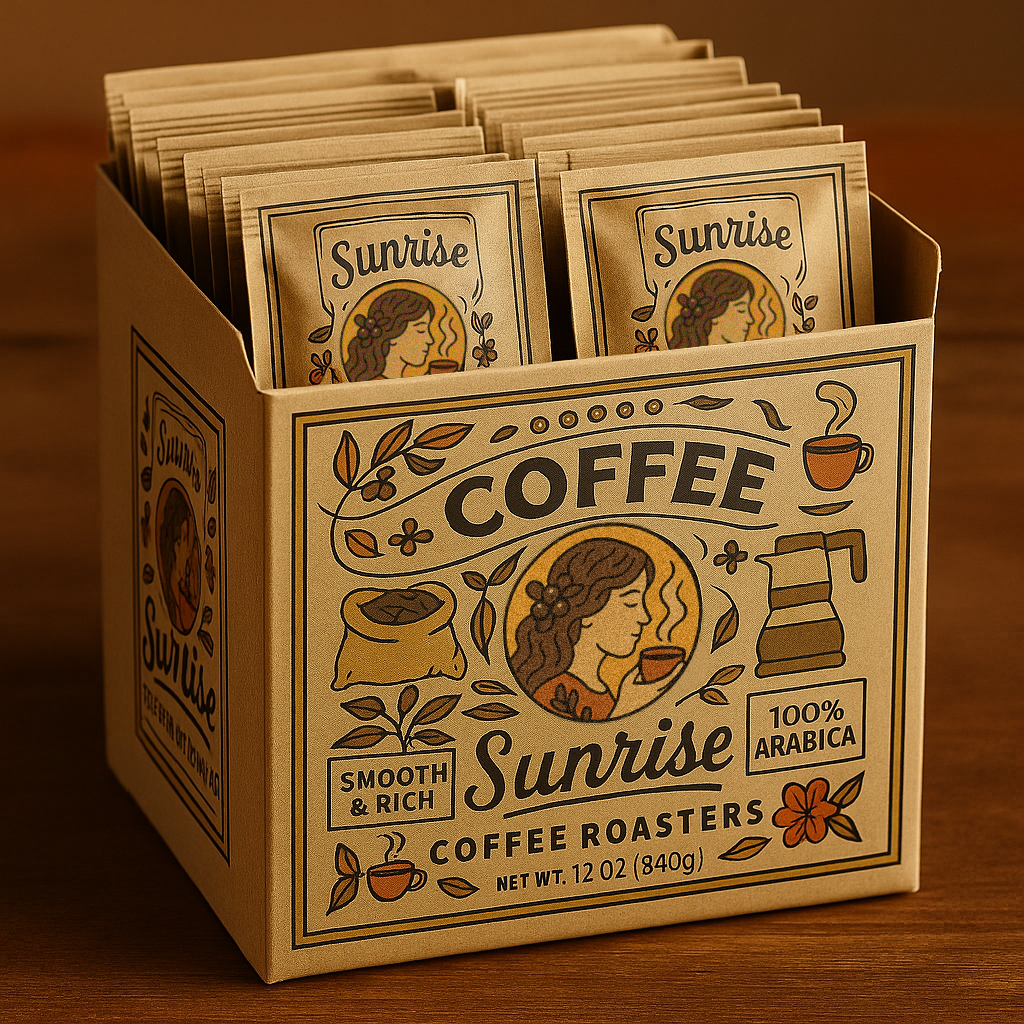 Box of 20 Coffee Sachets